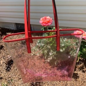 Michael Kors clear tote